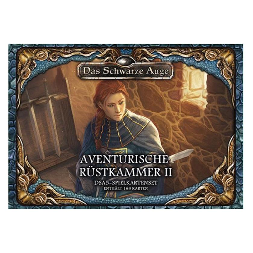 Ulisses Spiele DSA5 Spielkartenset - Aventurische Rüstkammer 2, 168 Karten (DE-Ausgabe) (Deutsch) (US25590)