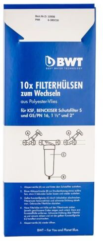 BWT Wechselbox 10998E DN 40/50, mit Ersatz-Filtervlies