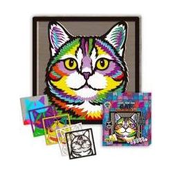 Splat Planet Set zum Basteln von Holzbildern - Katze (62607353)