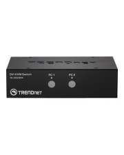 TRENDnet TK 222DVK KVM-/Audio-/USB-Switch 2 x KVM/Audio/USB 1 lokaler Benutzer Desktop (TK-222DVK)