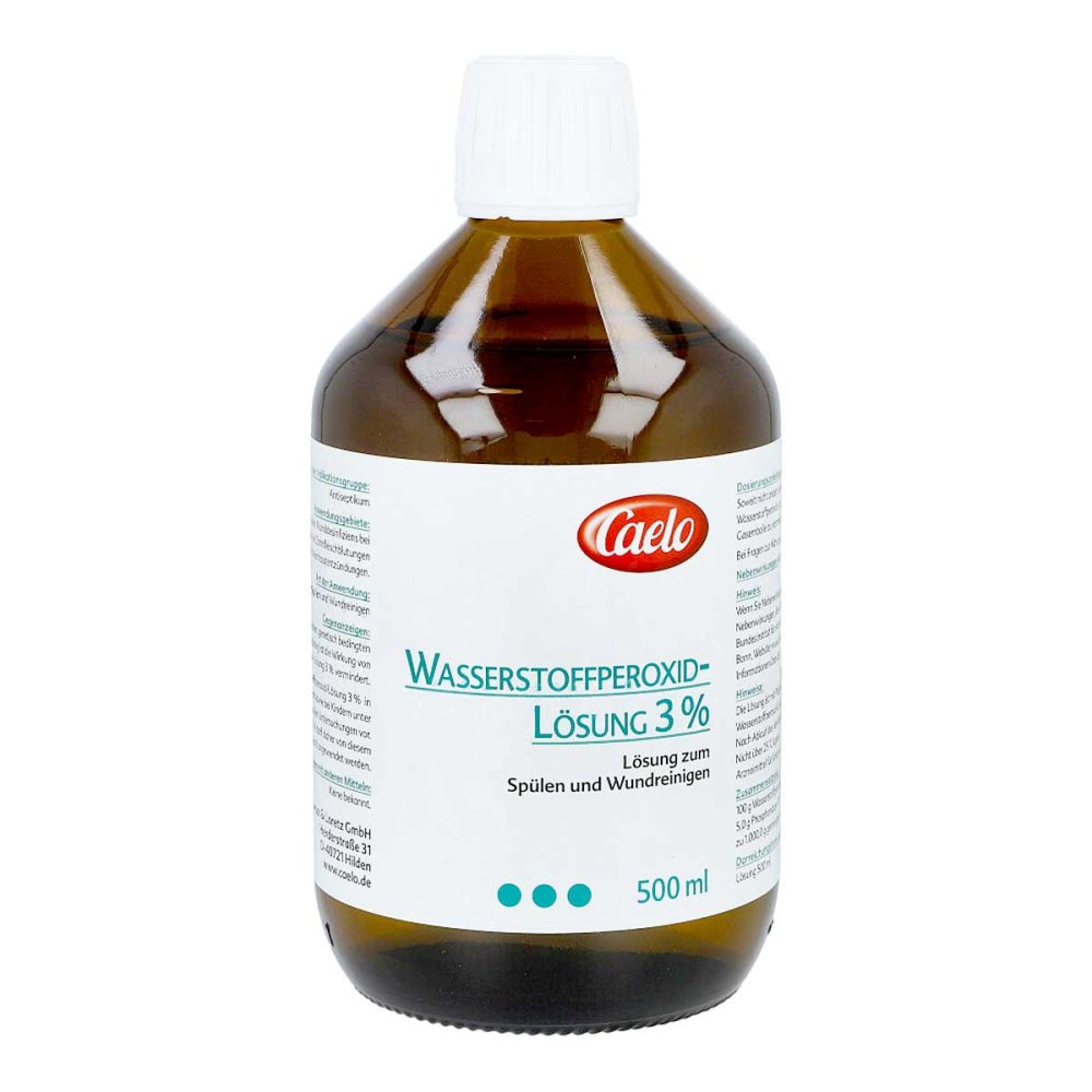 Caesar & Loretz GmbH Wasserstoffperoxid 3% Caelo Lösung standard Zul. 15301799