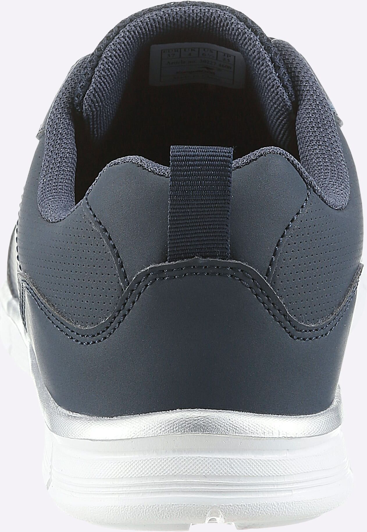 Sneaker KANGAROOS, Damen, Gr. 37, dunkelblau, Lederimitat, Schuhe Sneaker dunkelblau 37