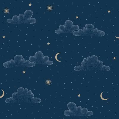 Veer Decor Moonlit Mist Wallpaper