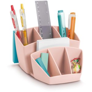 cep Schreibtisch-Organizer 1005802681, Confort, Kunststoff, 6 Fächer, pudderrosa