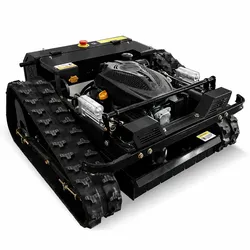 Ferngesteuerter Motor-Rasenmäher CW-500 Schwarz Böschungsmäher