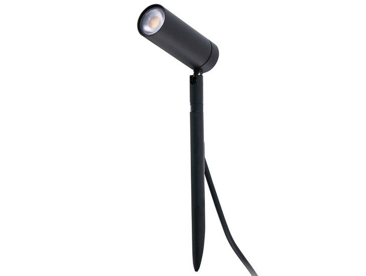 Efficiënte LED prikspot Seth-28 Seth, zwart, Aluminium, Modern