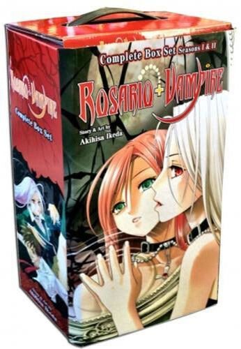 Viz Media Rosario Vampire Complete Box Set Season I And II Children Collection Manga Books Set