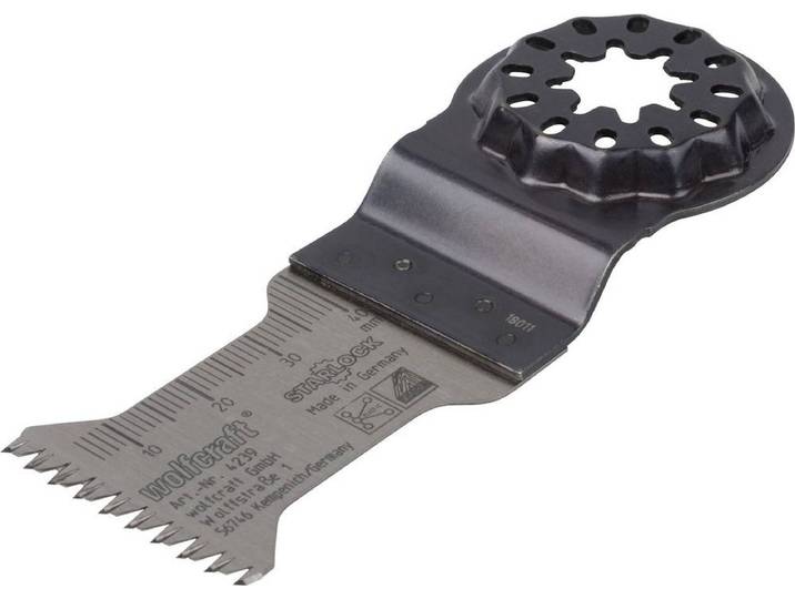 wolfcraft - Multitool zaagblad 35mm - STARLOCK Invalzaagblad - Insteekzaagblad - BiM - 4239000
