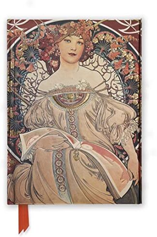 Flame Tree Publishing - Premium Notizbuch DIN A5: Alphonse Mucha, Träumerei: Unser hochwertiges, liniertes Blankbook mit festem, künstlerisch geprägtem Einband und ... DIN A 5 mit Magnetverschluss, Band 16) - Preis vom 11.10.2026 03:10:56 h
