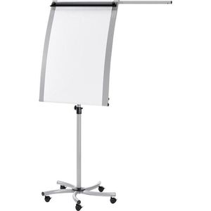 Franken Flipchart F2016, EUROLine mobil, höhenverstellbar, mit Rollen, Sternfuß, Seitenarm