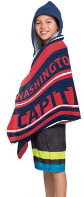 The Northwest NHL Washington Capitals Juvy Hooded Towel - 21x51