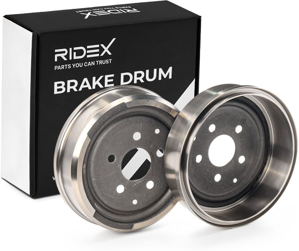 RIDEX 123B0066 Brake drum