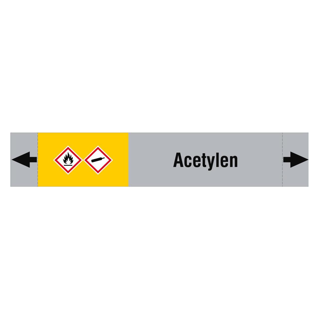 Brady ISO 20560 Rohrmarkierer - Gas (318266)