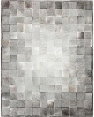 Ben Soleimani South American Cowhide Tile Hand Woven Rug
