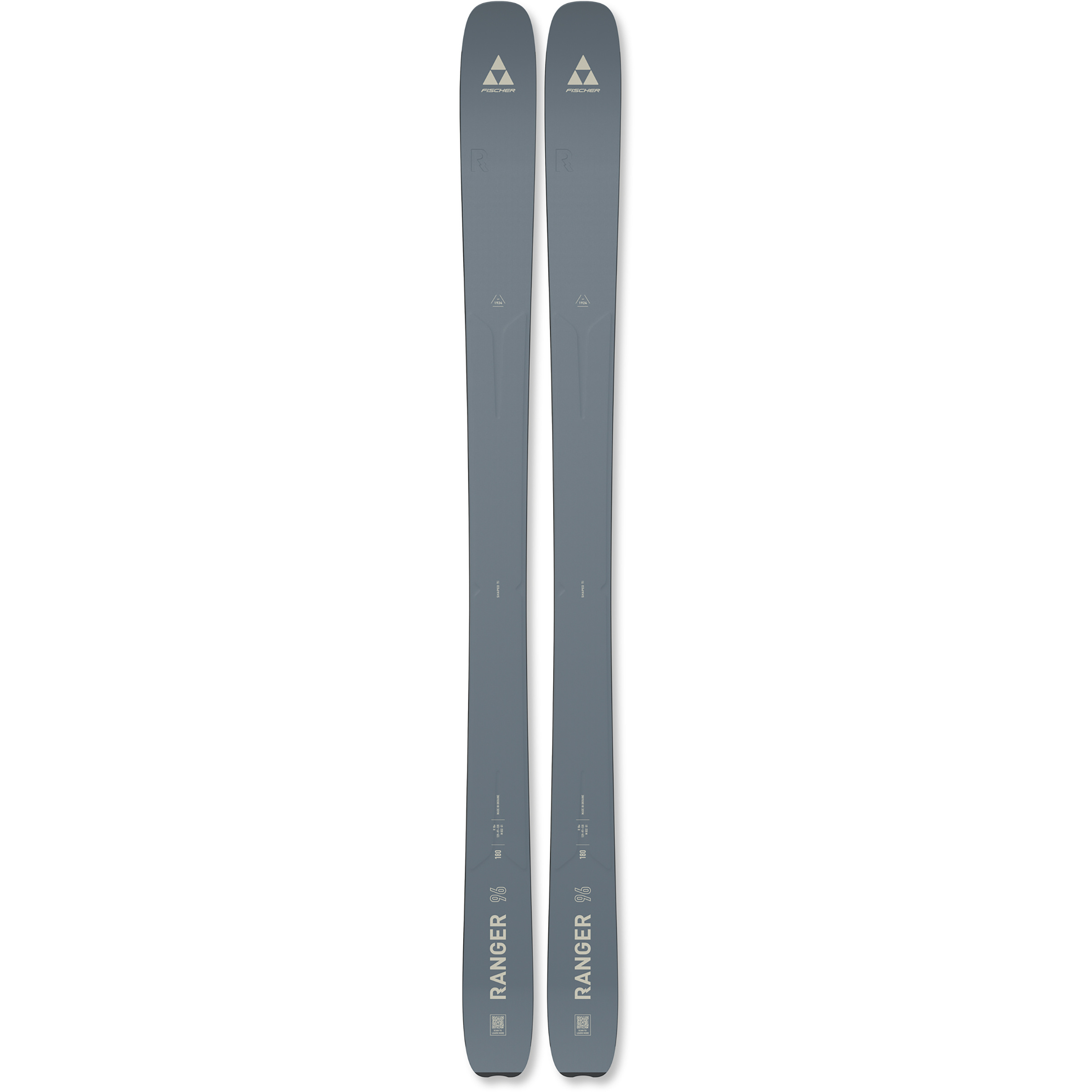 Fischer Ranger 96 Freerideski 26/27 Ski grau Größe 173cm Freeride