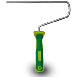 Farbwalzenbügel 25cm, 8mm 2K-Griff grün, rutschsicher
