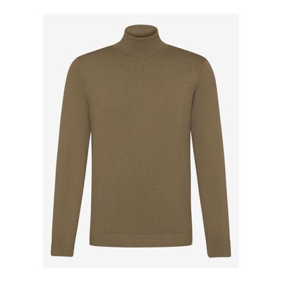 Rollkragenpullover BENVENUTO. "BENVENUTO. Pullover ALBERTO", Herren, Gr. M, camel, Pullover Rollkragenpullover, mit weichem Strickmaterial