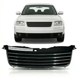 Kühlergrill ohne Emblem Chromstreifen passend für VW Passat B5.5 3BG 2000-2005