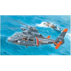 Trumpeter AS365N2 Dolphin 2 Helicopter