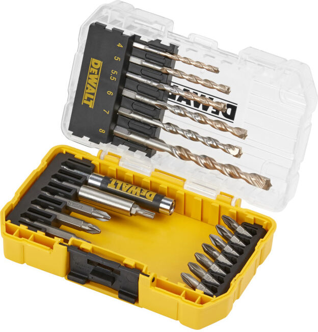 Jeu de forets à maçonnerie DEWALT 19 pcs. (DT70712-QZ)