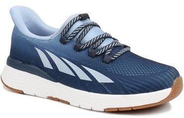 Extra Wide Width Women's Halo II No Hands Sneaker by Drew in Blue (Size 8 1/2 WW)