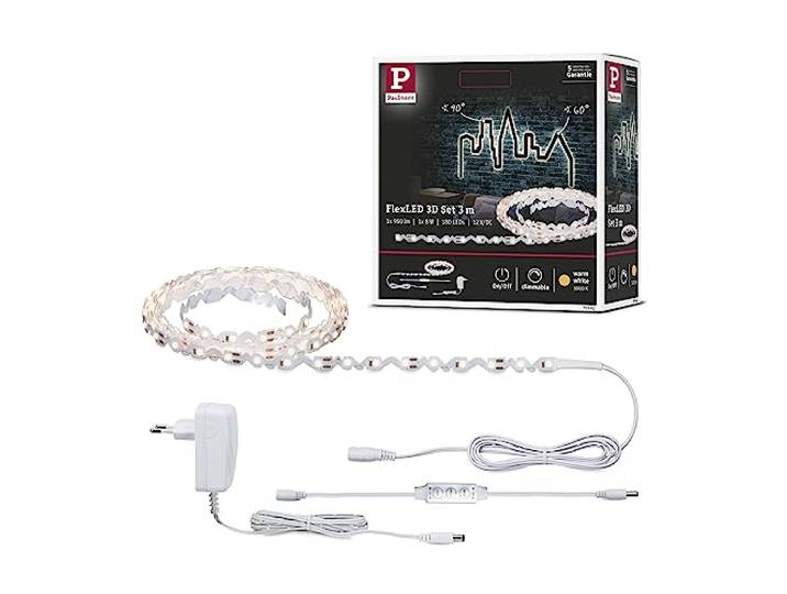 Paulmann 789.62 FlexLED 3D Basisset 3m Warmweiß Leuchtschrift selber machen