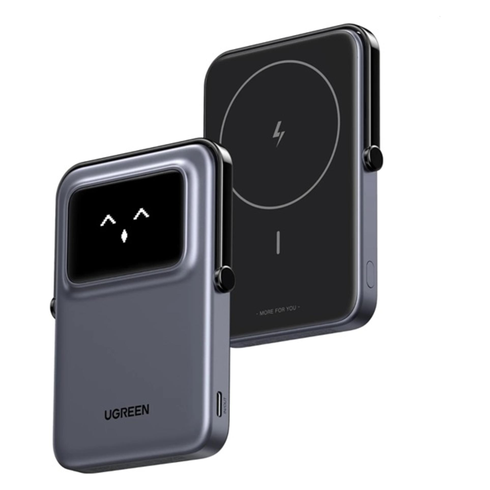 Ugreen Magnetic Power Bank (5000 mAh, 20 W) (35605B)
