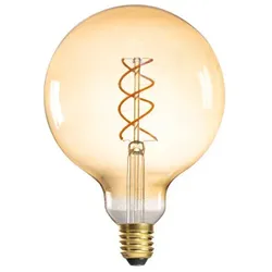 Kanlux LED Dekor Globe "XLED G125" E27 4W 818 bernsteinfarben 25W-Ersatz