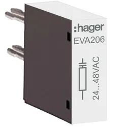 Hager EVA206 RC Löschglied 24 VAC zu Schütze EV040...EV095, EVN063...EVN200
