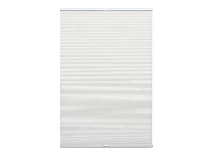 GARDINIA Wabenplissee Concept Thermo-Abdunklung, Blick-und lichtundurchlässiges Faltrollo, Alle Montage-Teile inklusive, EASYFIX Plissee verspannt mit Zwei Bedienschienen, Weiß, 50 x 130 cm (BxH)