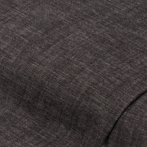 Stretch-Jeansstoff/-Denim, schwarz meliert