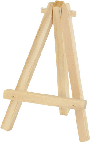 Staffelei "Kartenhalter" aus Holz, 8 cm, 6 Stück