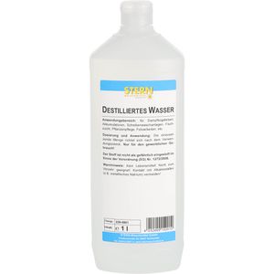 Stern Destilliertes-Wasser, chemisch rein, demineralisiert, 1 Liter