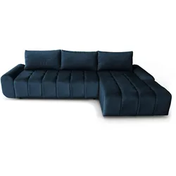 ECKSCHLAFSOFA Costa L Dunkelblau rechts