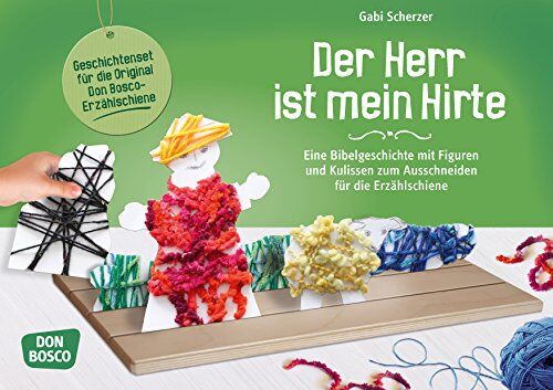 Gabi Scherzer - Der Herr ist mein Hirte: Eine Bibelgeschichte mit Figuren und Kulissen zum Ausschneiden für die Erzählschiene - Preis vom 30.09.2026 09:01:18 h