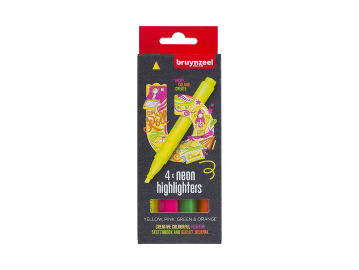 Bruynzeel Textmarker Neon 4