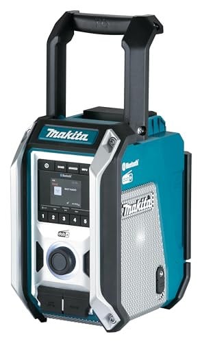 Makita DMR115 Accu-bouwplaatsradio met FM, DAB+, AUX en Bluetooth - Solo