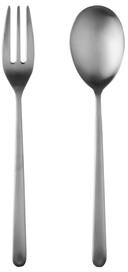 Mepra Stainless Steel Linea Ice Serving Set (Fork and Spoon)