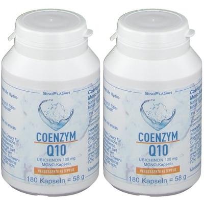 Coenzym Q10 100 mg Ubichinon Mono-Kapseln 2x 2x180 St Kapseln