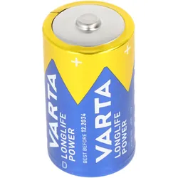 Varta Longlife Power ehem. High Energy Mono D Batterien 4920 im 20er Pack lose in Folie (20 Stk., D, 16500 mAh), Batterien + Akkus