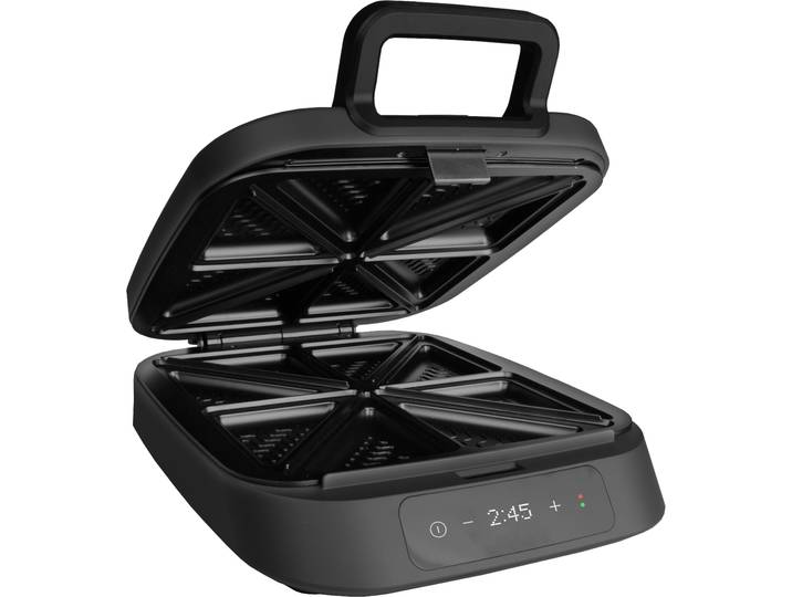 GASTROBACK Sandwichmaker SNACK STATION 4XL ADVANCED 42469 , schwarz (grau), B:37,5cm H:14,1cm T:31cm, Sandwichmaker, Sandwichmaker
