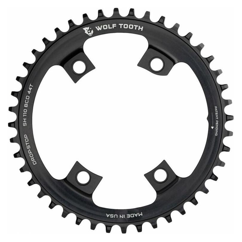 Wolf Tooth Asymmetrisches Kettenblatt 4-Loch Ø110mm BCD Shimano (36) (W_SH11036)