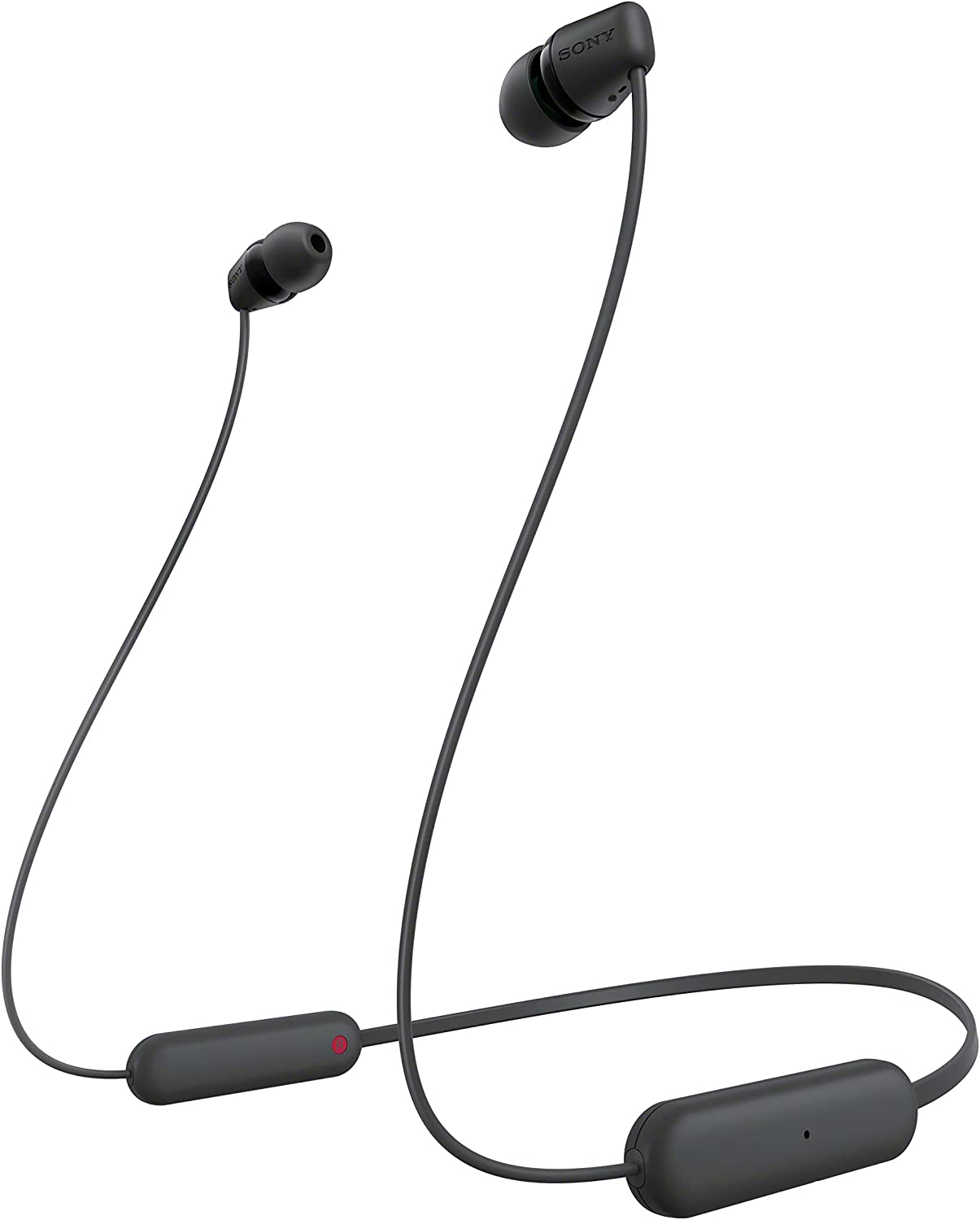 Sony WI-C100 Kabellose In-Ear-Kopfhörer schwarz WIC100B.CE7