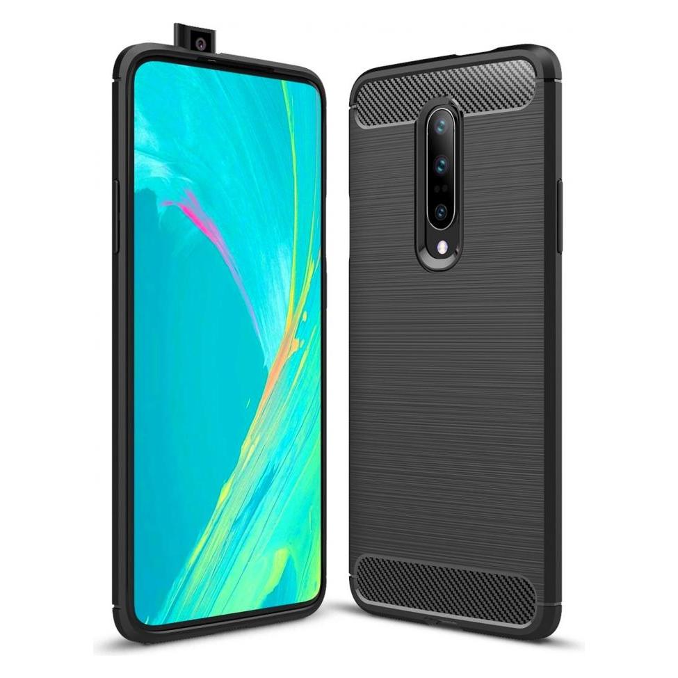 Screenguard OnePlus 7 Pro Hülle Carbon Brushed Soft TPU (OnePlus 7 Pro) (00024775)