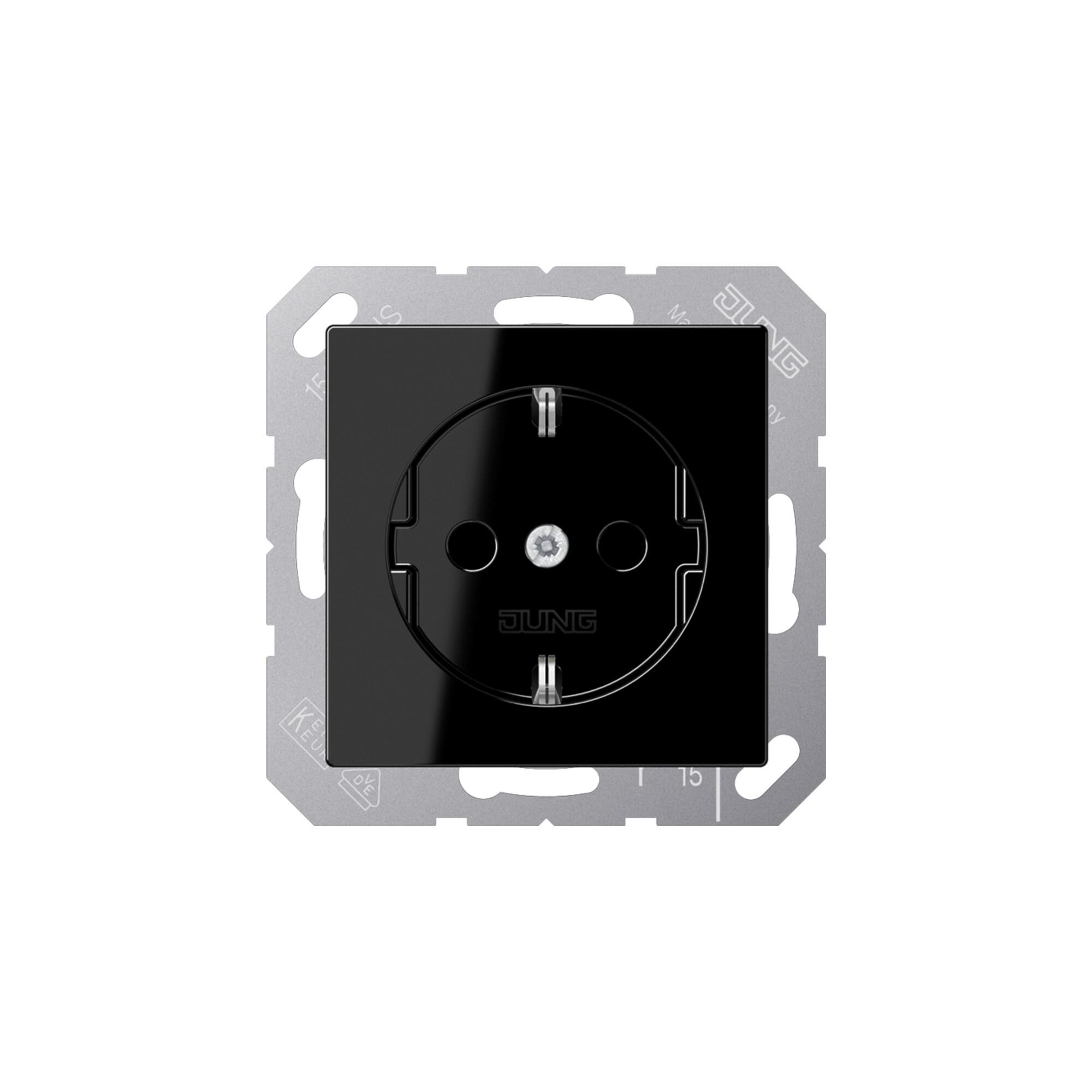 Jung SCHUKO-Steckdose 16A 250V A 1520 SW (A1520SW)