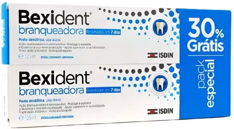 Bexident Pasta Dentífrica Branqueadora 125ml x2