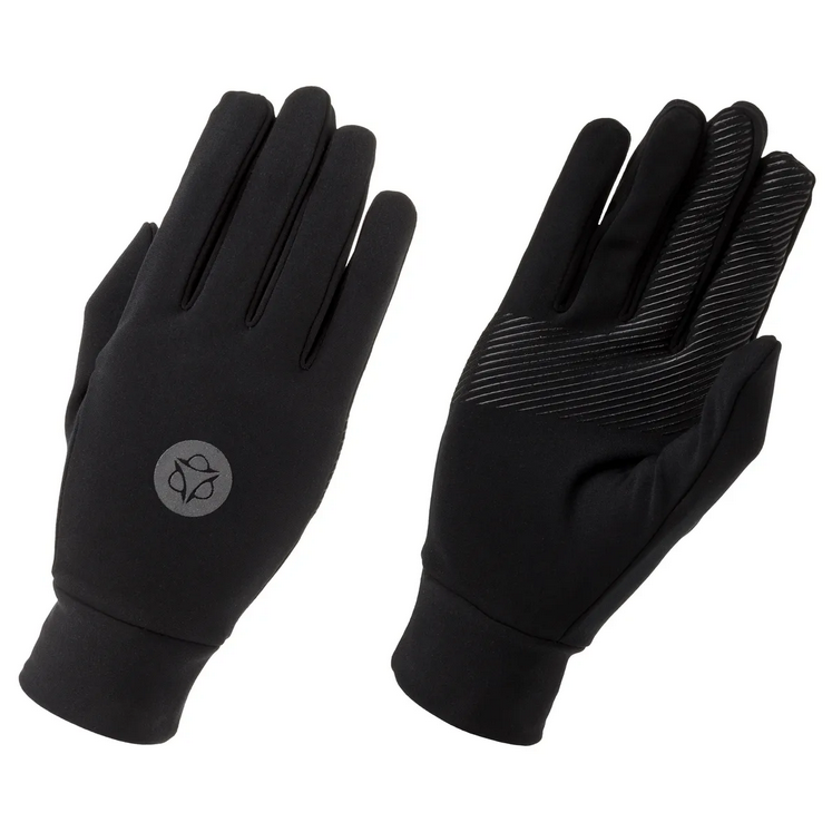 AGU Guanti invernali ciclismo  stretch neoprene elastico neri