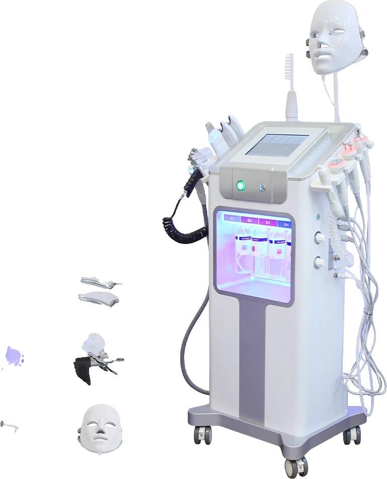 Hydro-Dermabrasionsgerät, Tiefenreinigung des Gesichts, 12 Funktionen, Hautstraffung, SPA-Schönheitsgerät, 12 IN 1