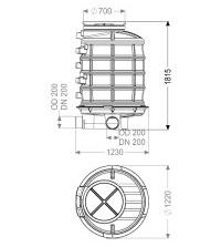 KESSEL 881560 Standardschacht GT LW1000