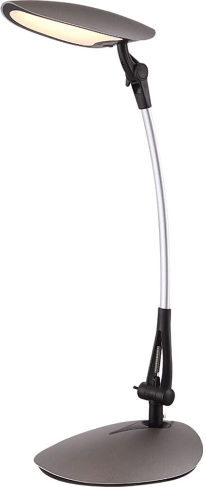 GLOBO LIGHTING LED Tischleuchte "BEAVER", grau, Leuchten, Tischlampe/Arbeitszimmer/Bürotischleuchte, LED Tischleuchte